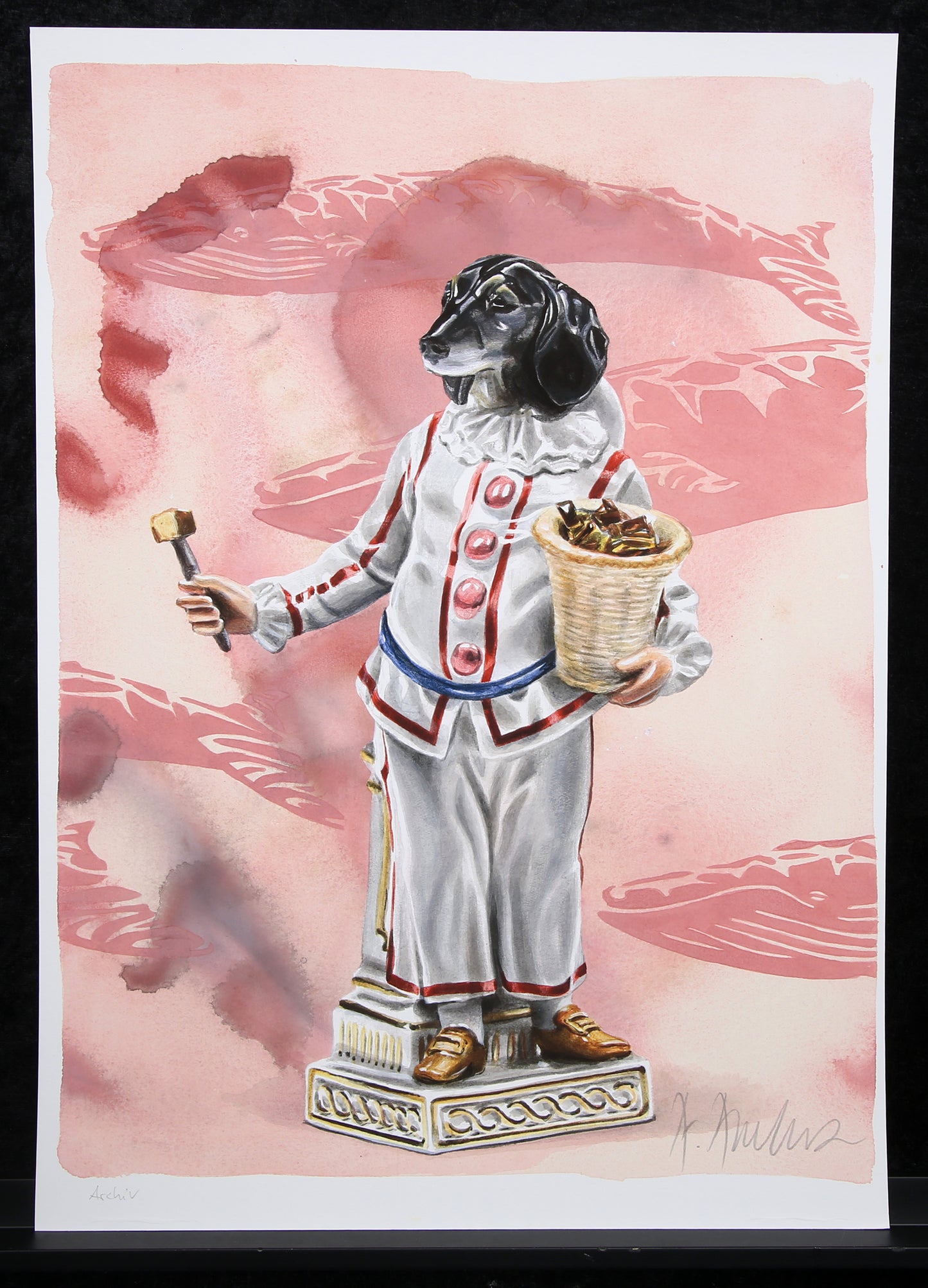 Amrhein, Andreas - Pierrot's Candies - Giclee - handgesigneerd