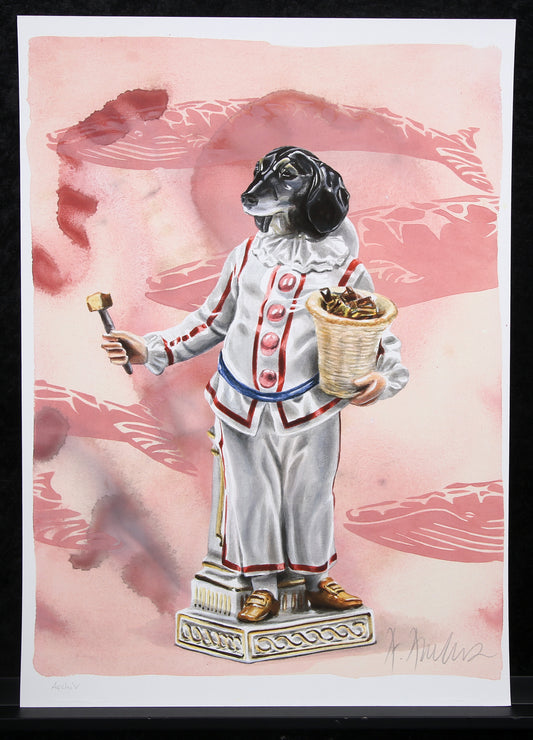 Amrhein, Andreas - Pierrot's Candies - Giclee - handgesigneerd