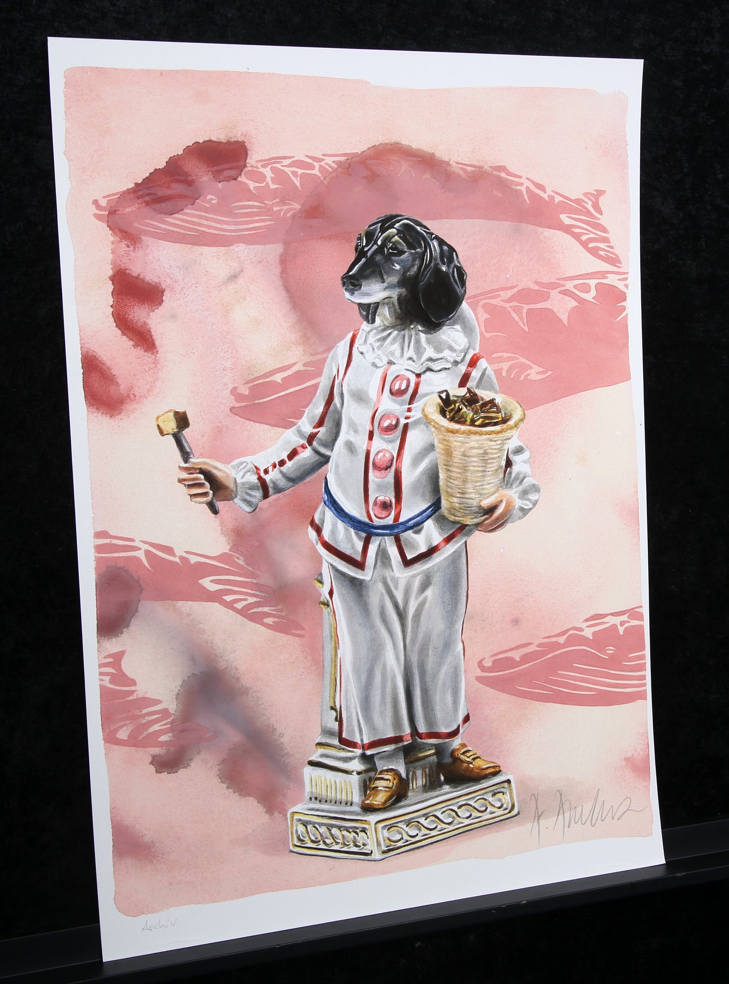 Amrhein, Andreas - Pierrot's Candies - Giclee - handgesigneerd