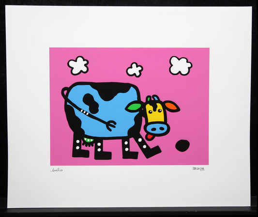 Basdera, Franz - Kuhliane - De Grappige - Giclee - handgesigneerd
