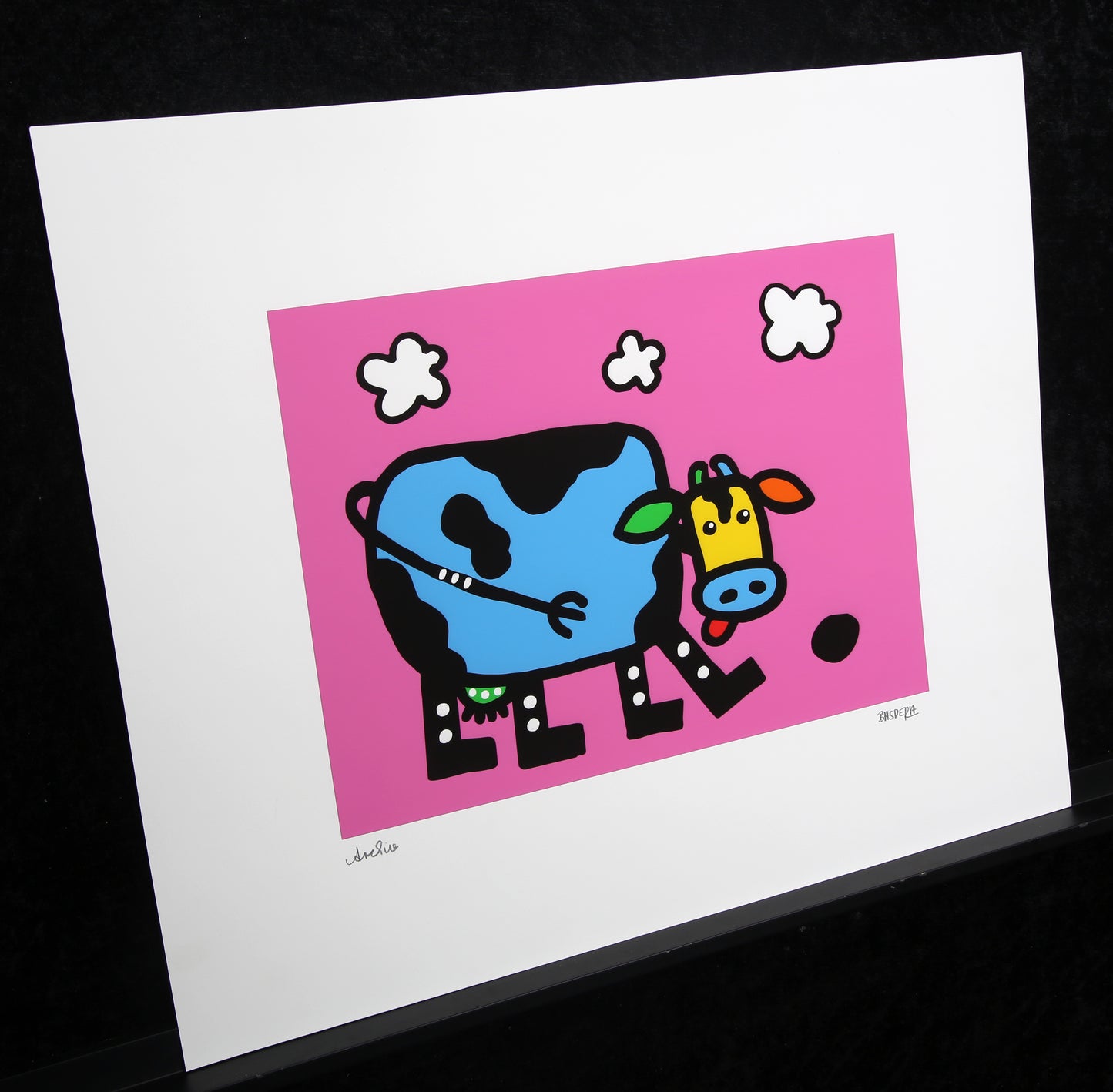 Basdera, Franz - Kuhliane - De Grappige - Giclee - handgesigneerd