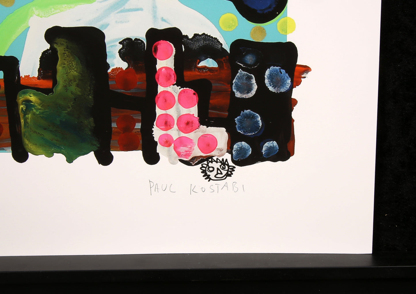 Kostabi, Paul - Burst, 2016 - Giclee/Baumwollpapier - handsigniert