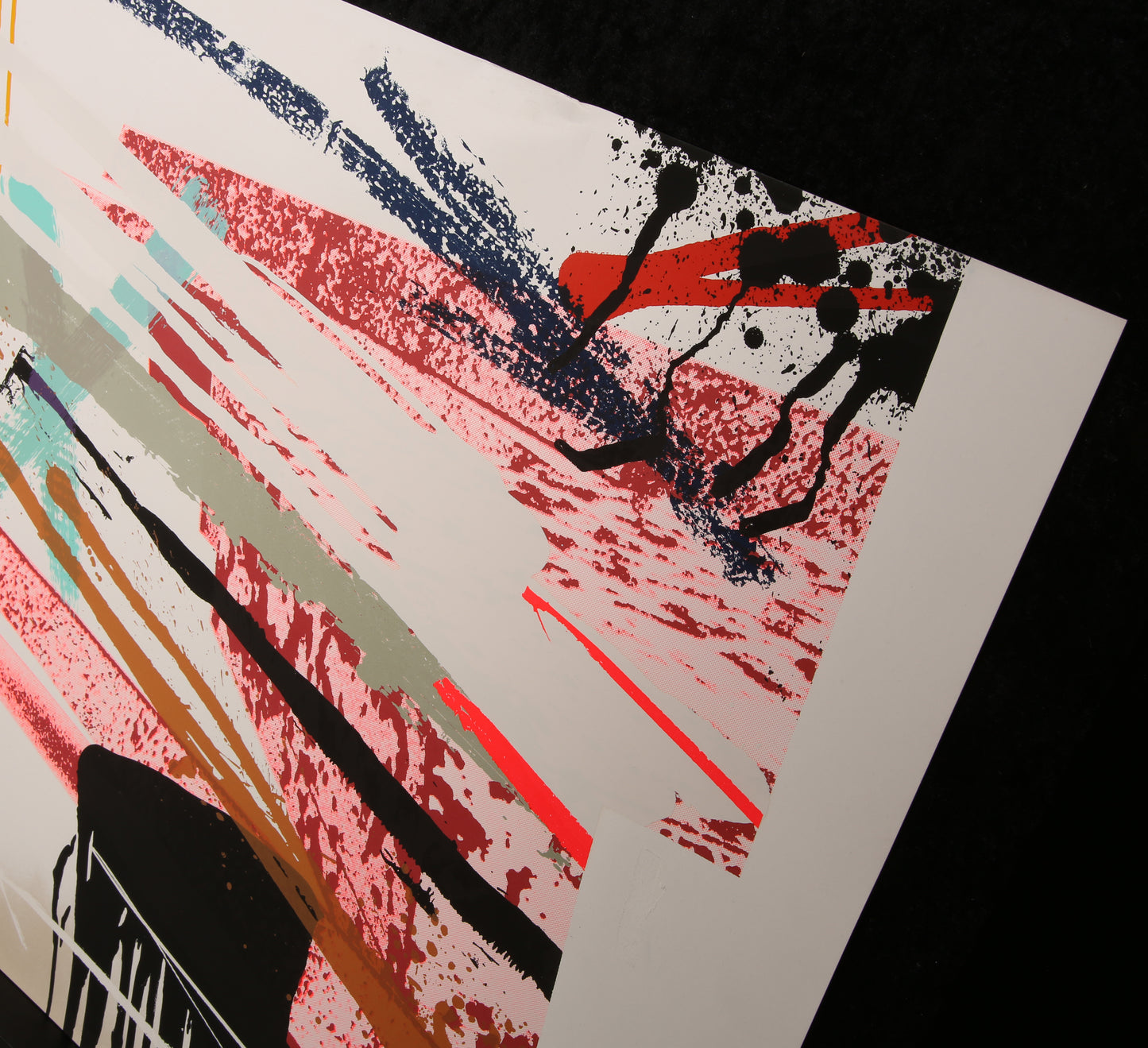Heizer, Michael - Dragged mass geometric 3/4 - Farbserigraphie - nummeriert