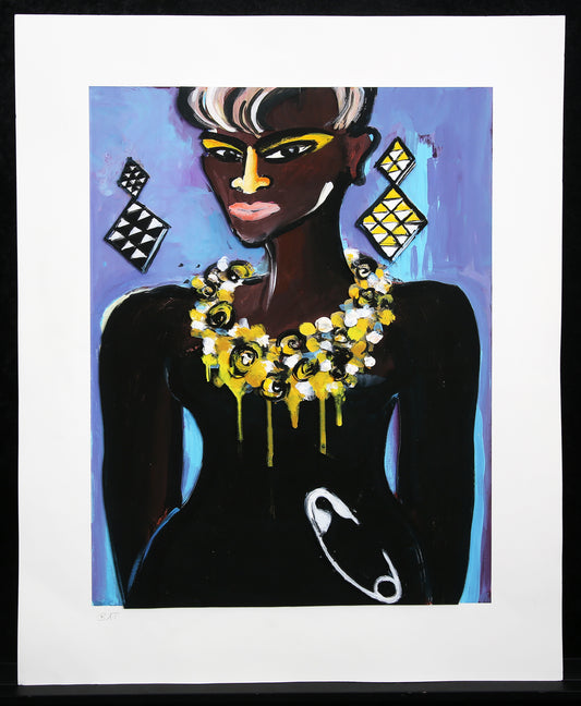 Bach, Elvira - Schöne Biene - Deluxe - Giclée - E.A. - handsigniert