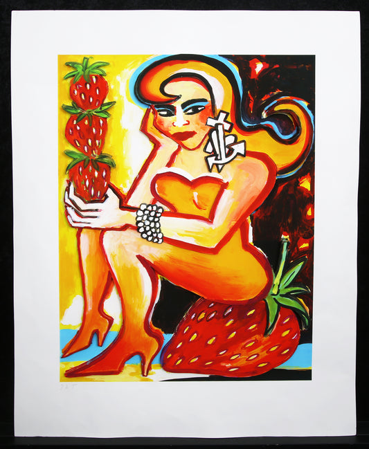 Bach, Elvira - Sommeranfang - Deluxe (130 cm) - Giclée - E.A. - handsigniert