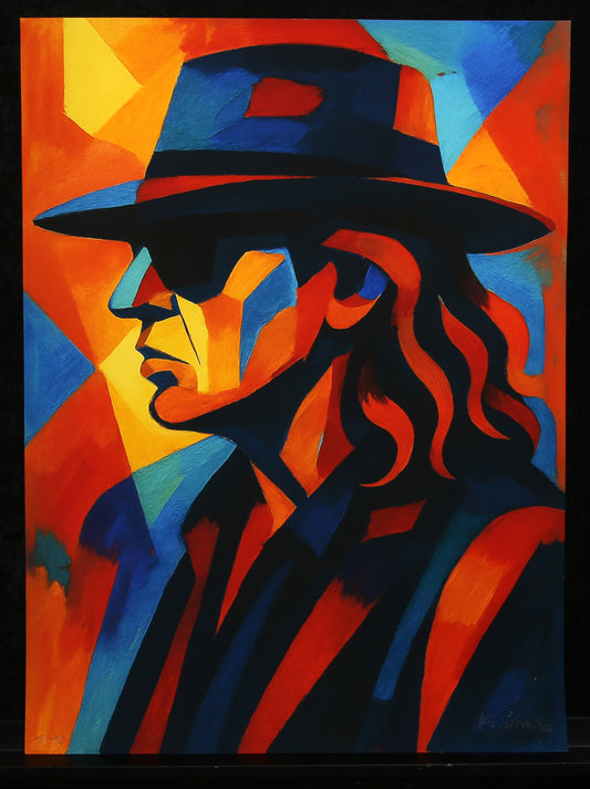 Moccha, Karmen - Udo Lindenberg - Giclée/Hahnemühle - handgesigneerd