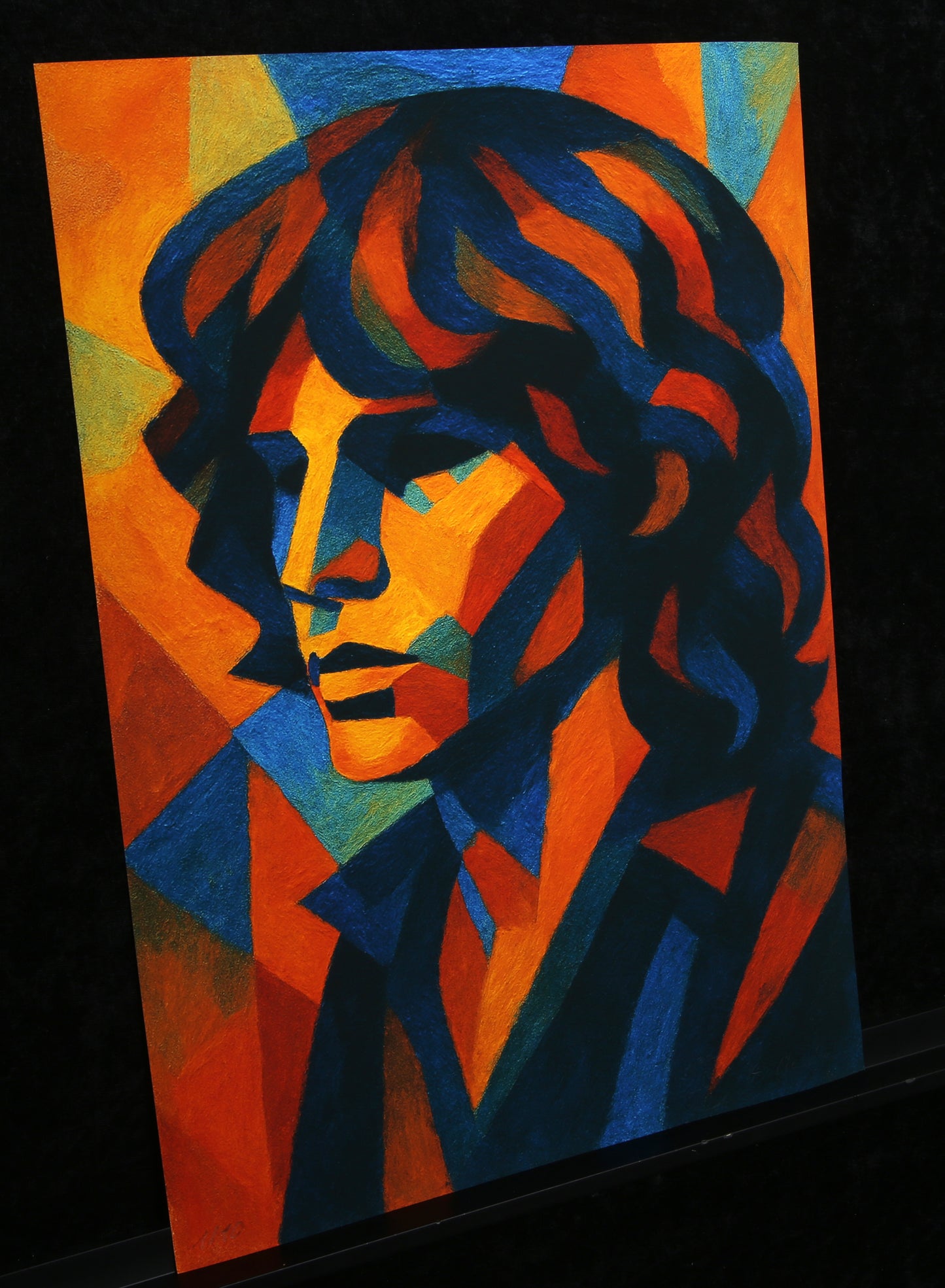 Moccha, Karmen - Jim Morrison - Giclée/Hahnemühle - handgesigneerd