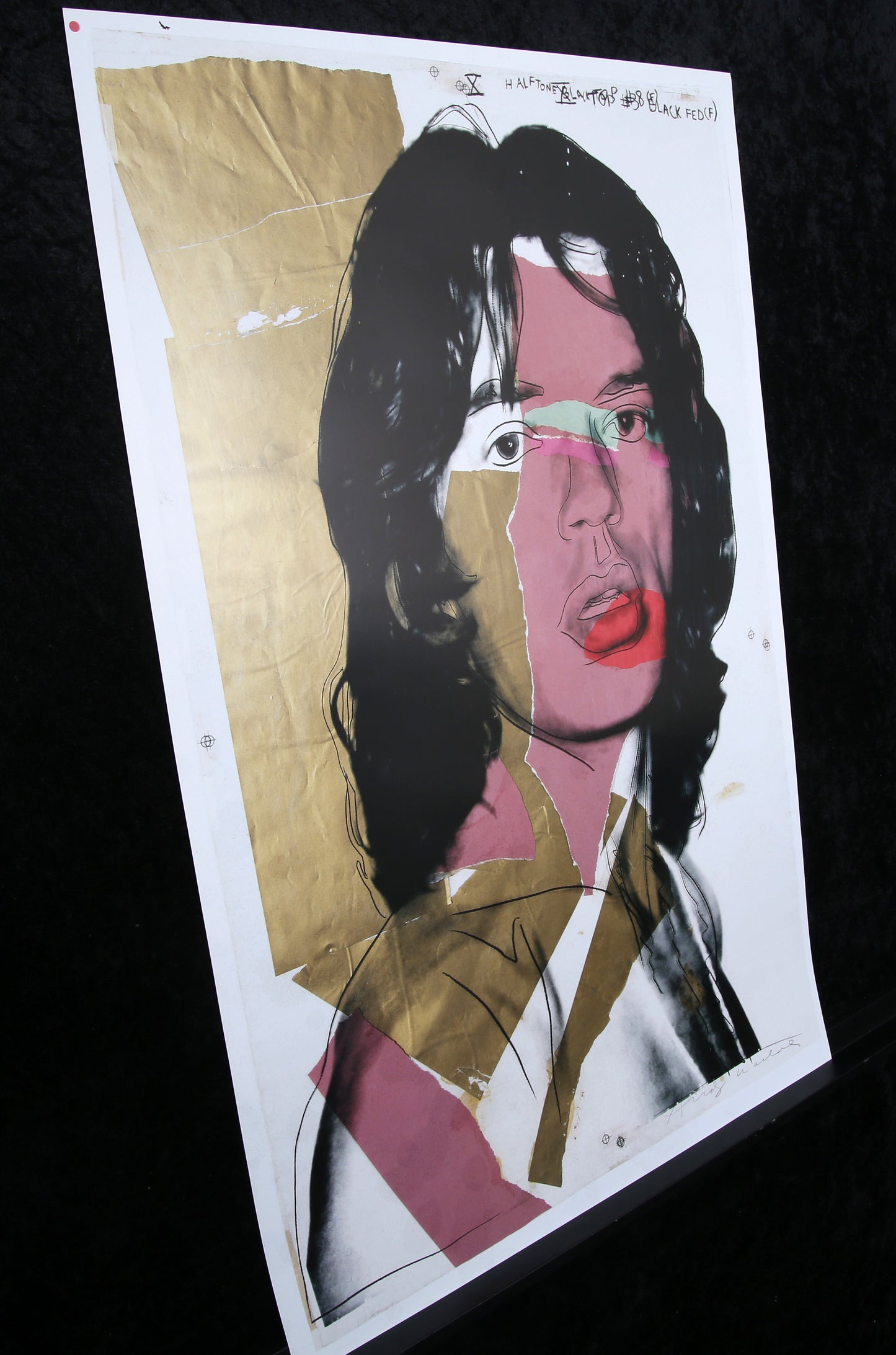 Warhol, Andy - Mick Jagger - Farboffset-Lithographie - MUMOK, Wien
