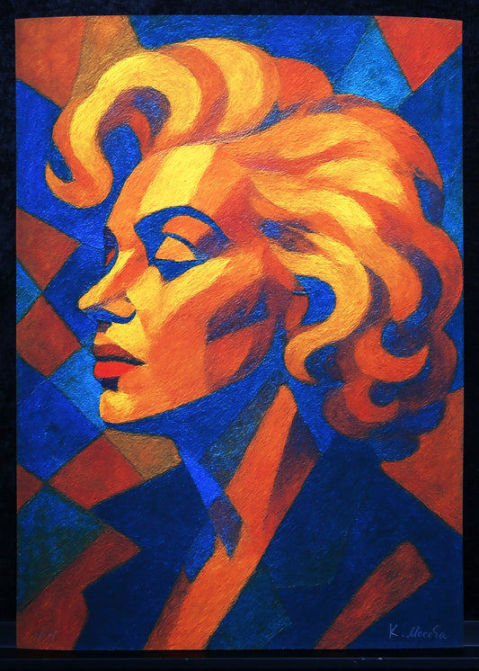 Moccha, Karmen - Jim Morrison - Giclée/Hahnemühle - handgesigneerd