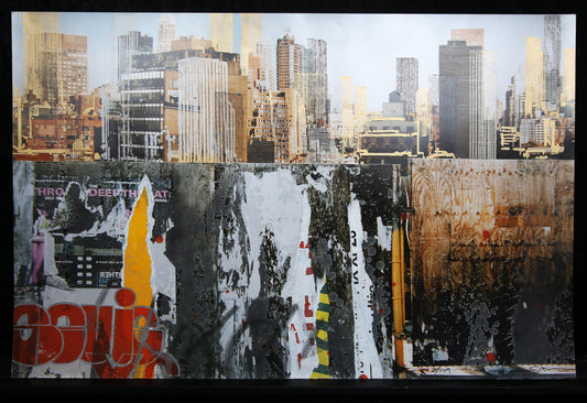 Salzmann, Gottfried - Deep Throat - Siebdruck/Collage/Fotografie - handsigniert