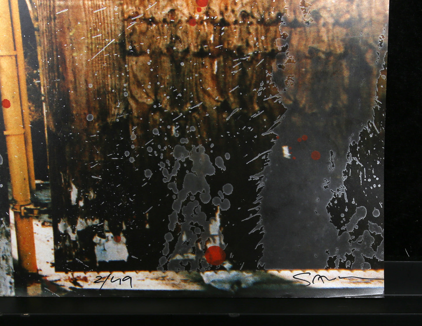 Salzmann, Gottfried - Deep Throat - Siebdruck/Collage/Fotografie - handsigniert