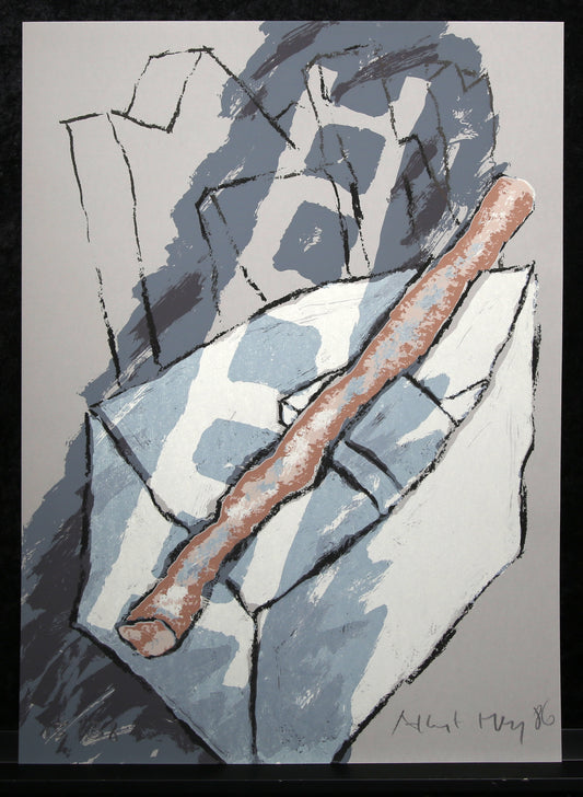 Merz, Albert - Sans titre (15/38) - Sérigraphie couleur - 1986 - signée à la main