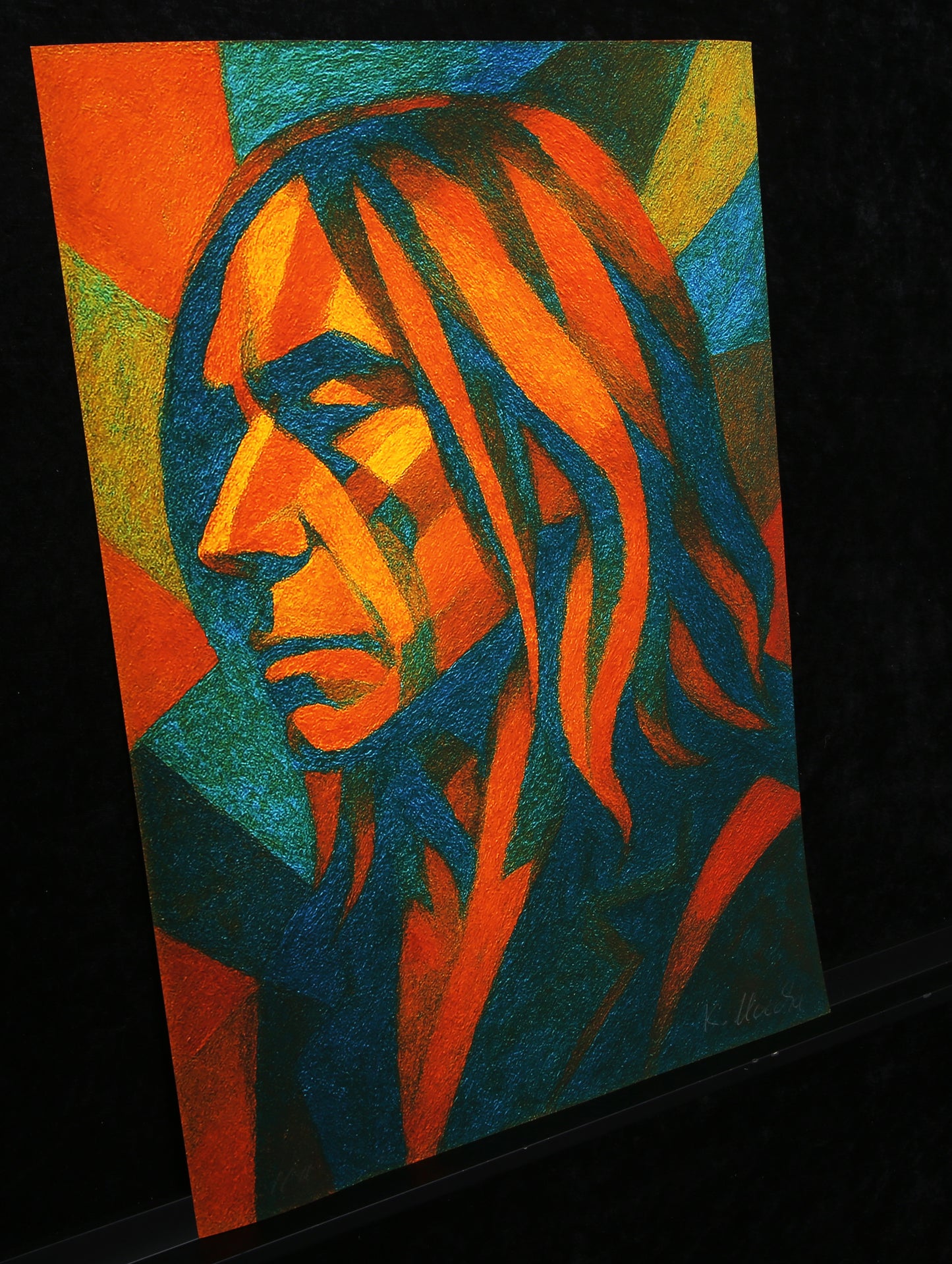 Moccha, Karmen - Jim Morrison - Giclée/Hahnemühle - handgesigneerd