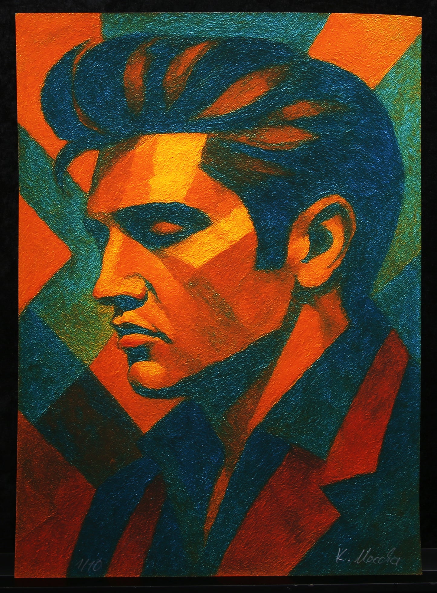 Moccha, Karmen - Jim Morrison - Giclée/Hahnemühle - handgesigneerd