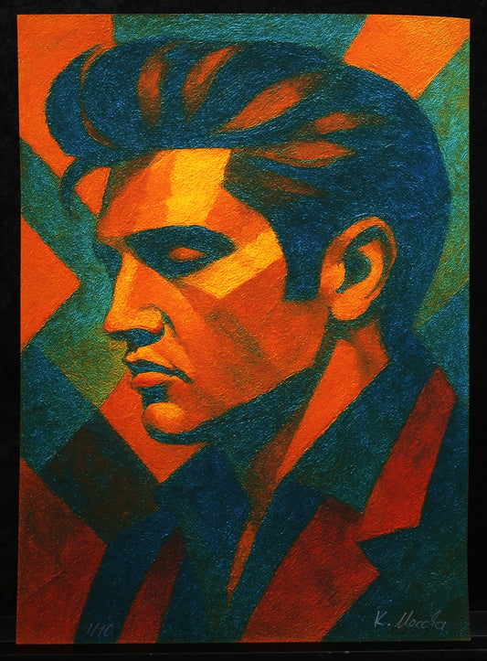 Moccha, Karmen - Jim Morrison - Giclée/Hahnemühle - handgesigneerd