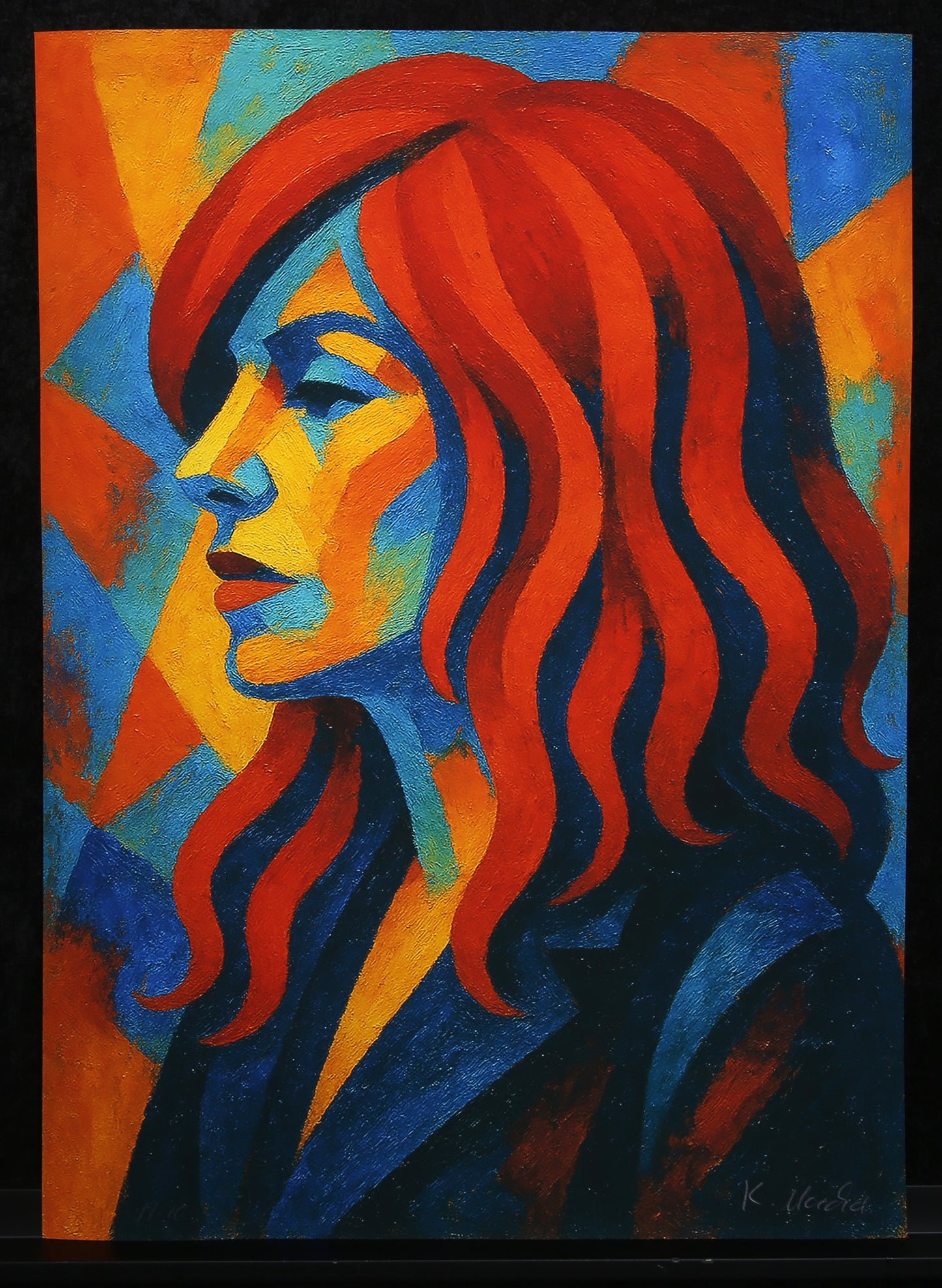 Moccha, Karmen - Kate Pierson - Giclée/Hahnemühle - handsigniert