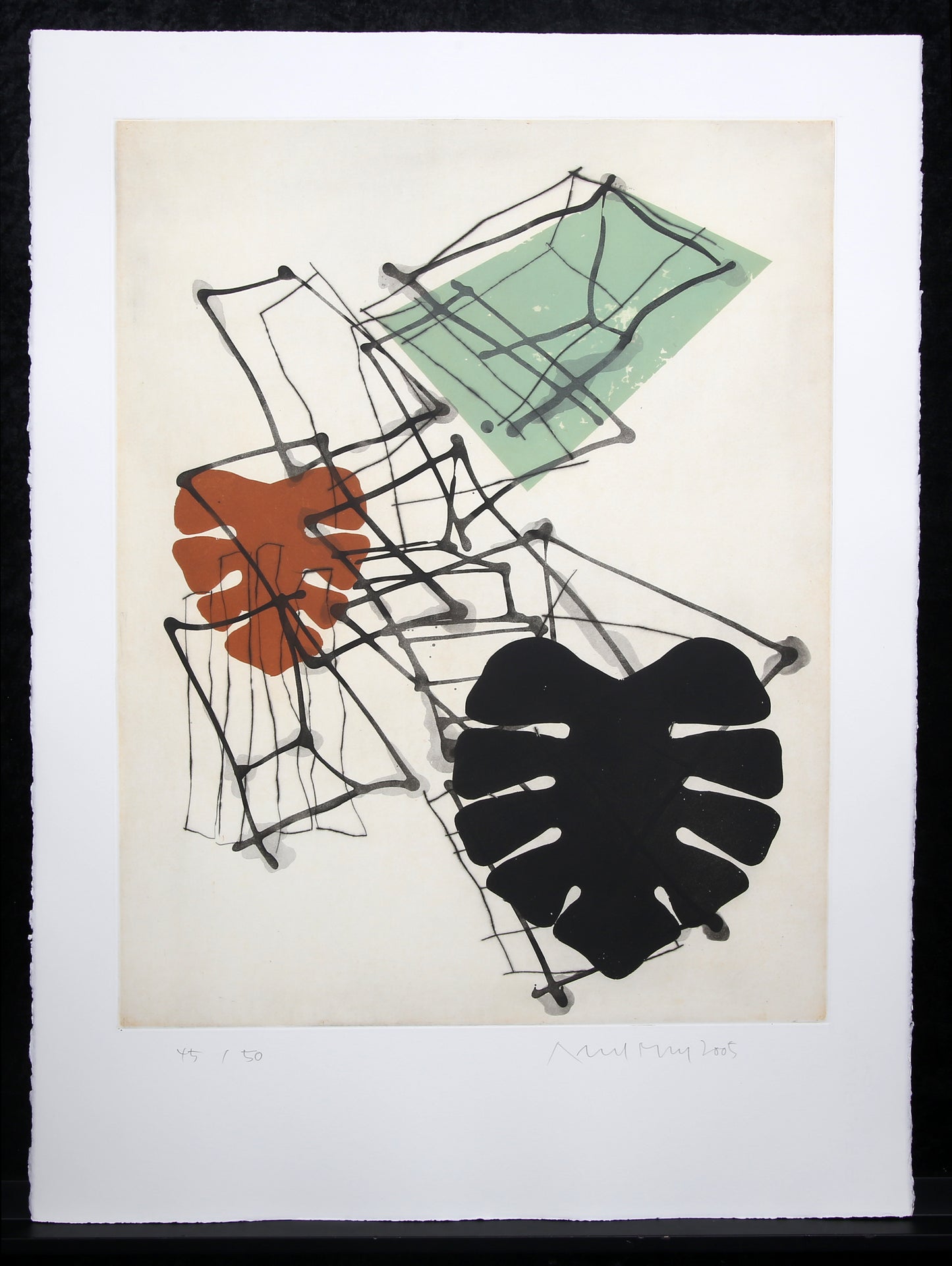 Merz, Albert - Untitled - Screenprint - 1988 - hand signed
