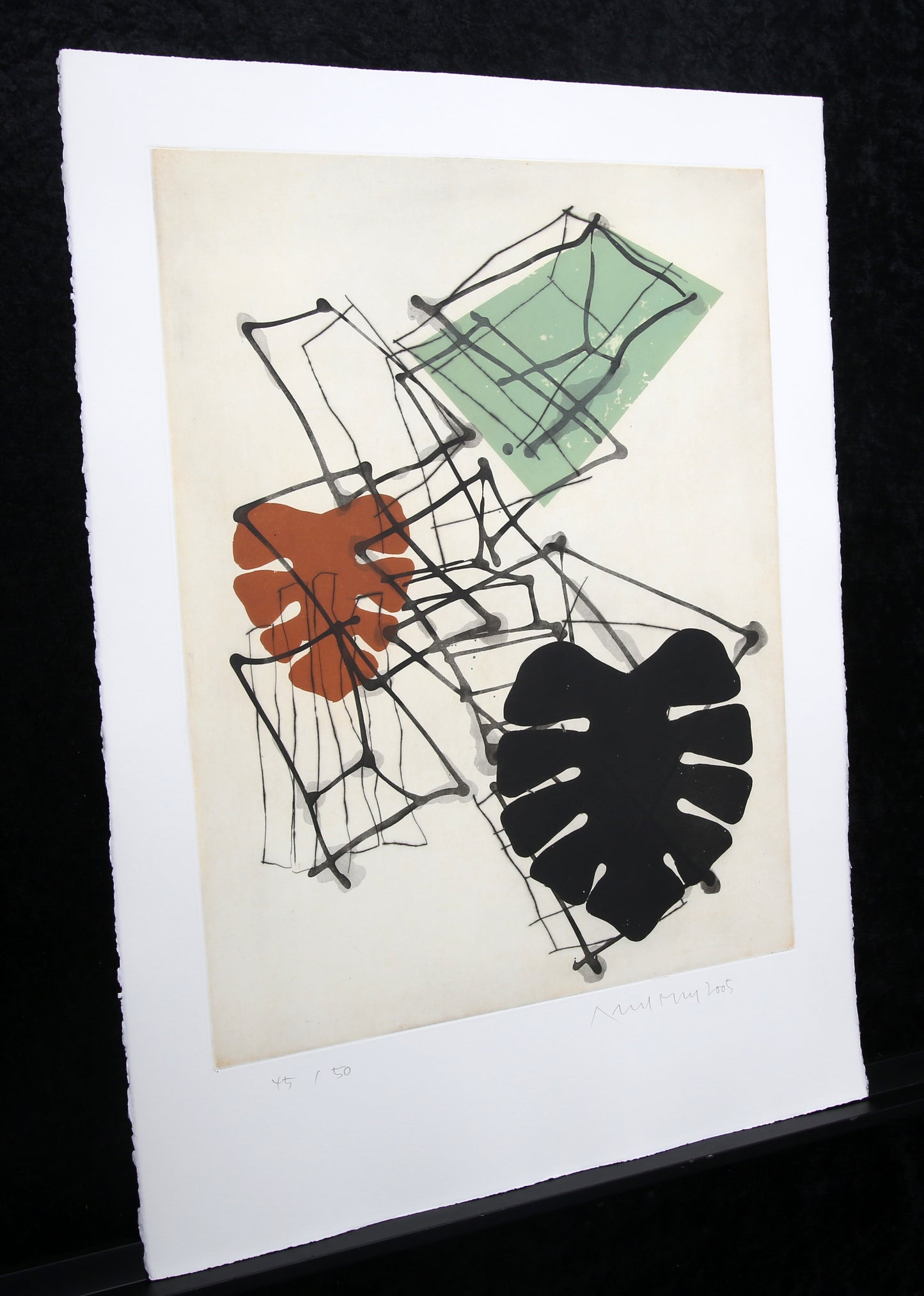 Merz, Albert - Untitled - Screenprint - 1988 - hand signed