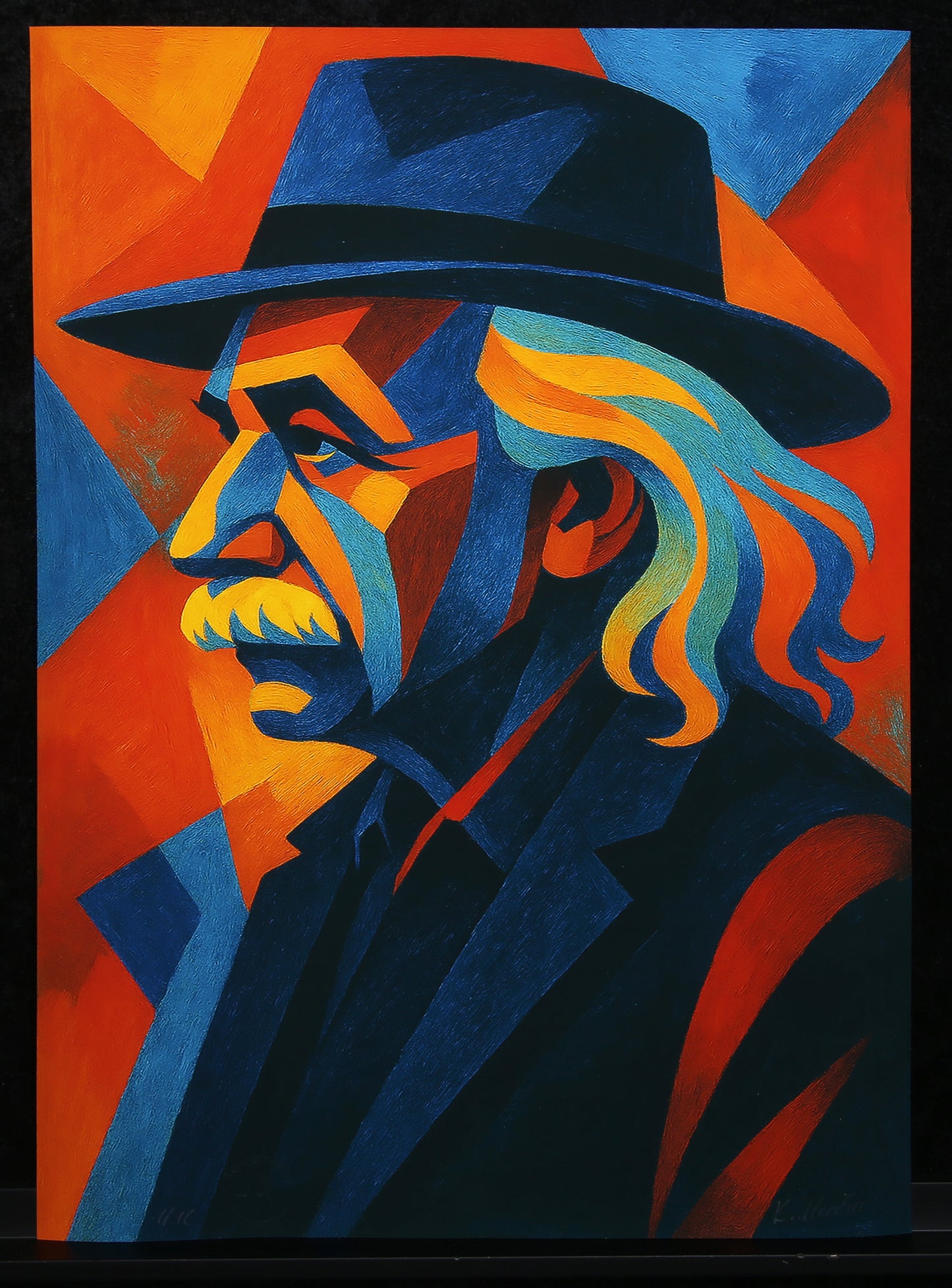 Moccha, Karmen - Albert Einstein - Giclée/Hahnemühle - signé à la main
