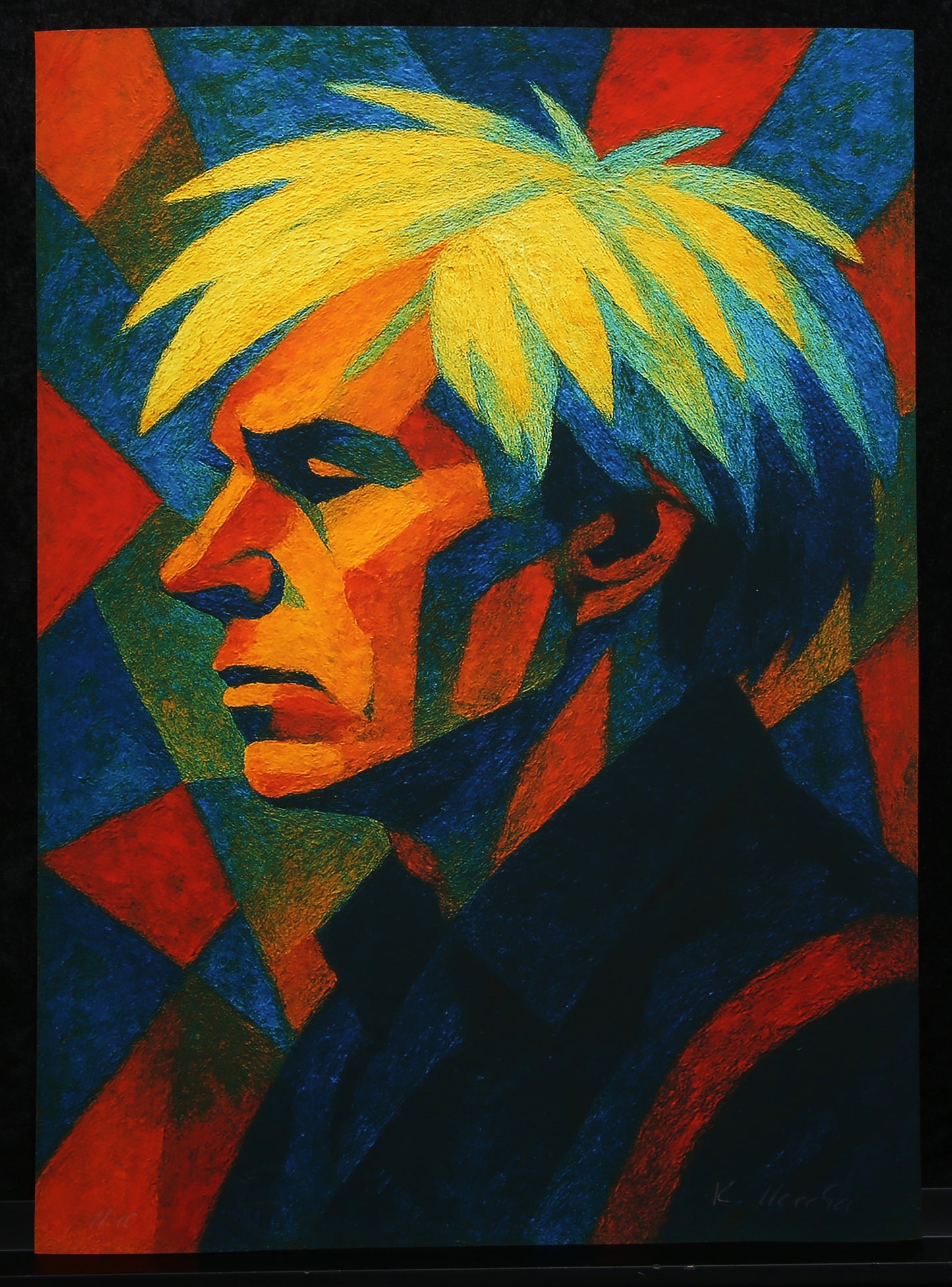 Moccha, Karmen - Andy Warhol - Giclée/Hahnemühle - signé à la main