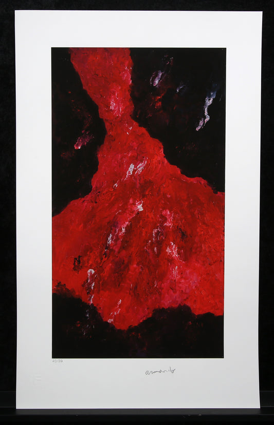 Armando - Rotes Gewand - Giclée - handsigniert