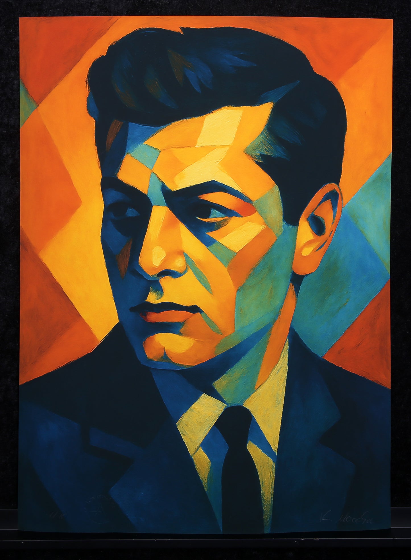 Moccha, Karmen - Tony Curtis - Giclée/Hahnemühle - signé à la main
