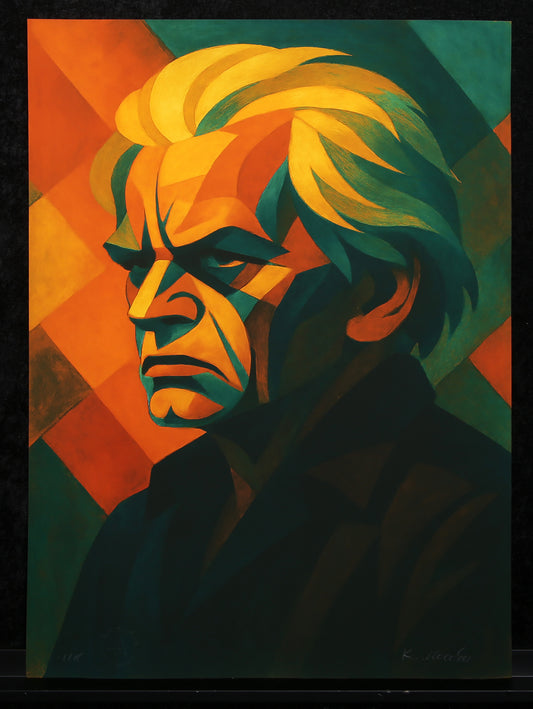 Moccha, Karmen - Klaus Kinski - Giclée/Hahnemühle - handsigniert