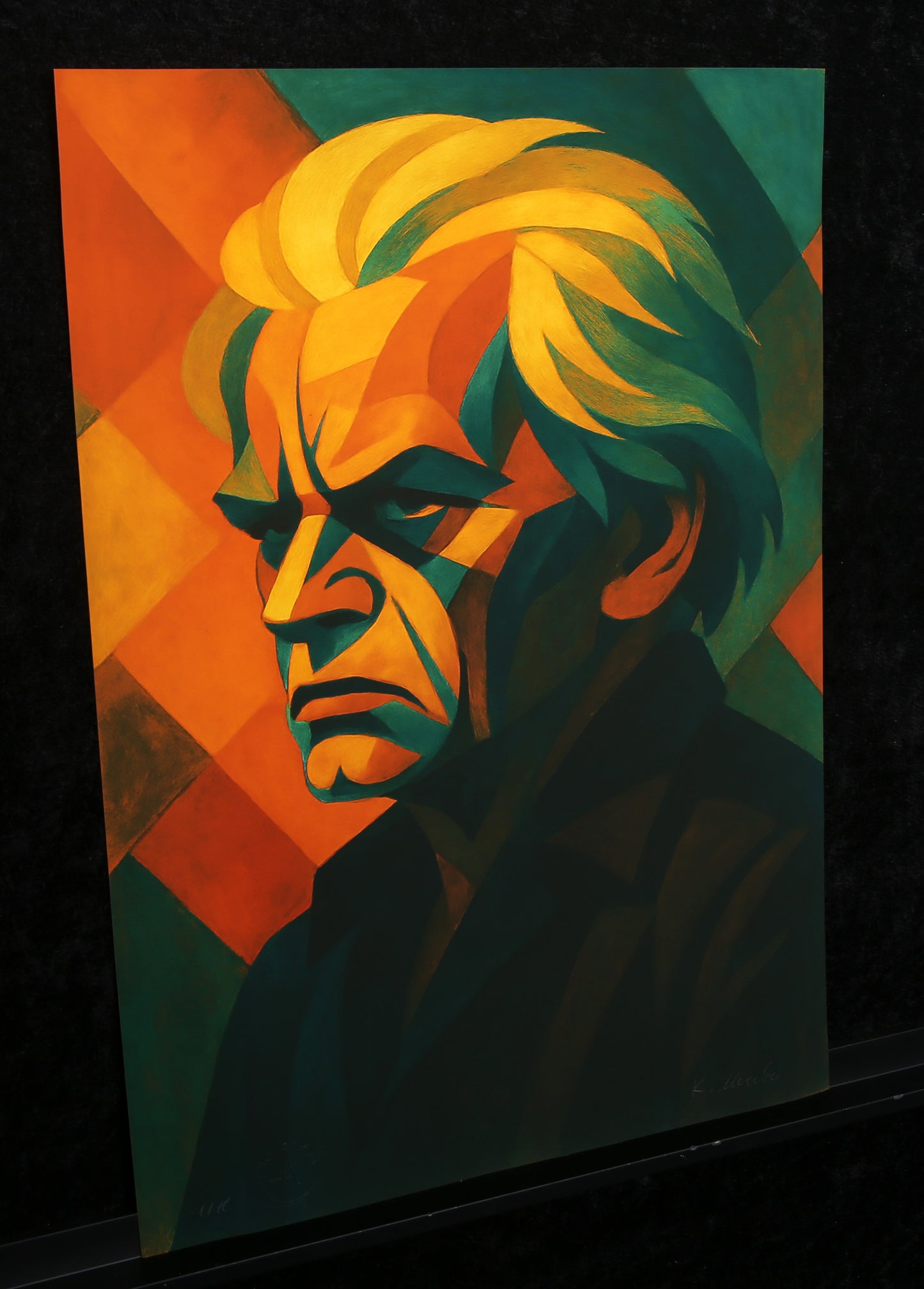 Moccha, Karmen - Klaus Kinski - Giclée/Hahnemühle - handsigniert