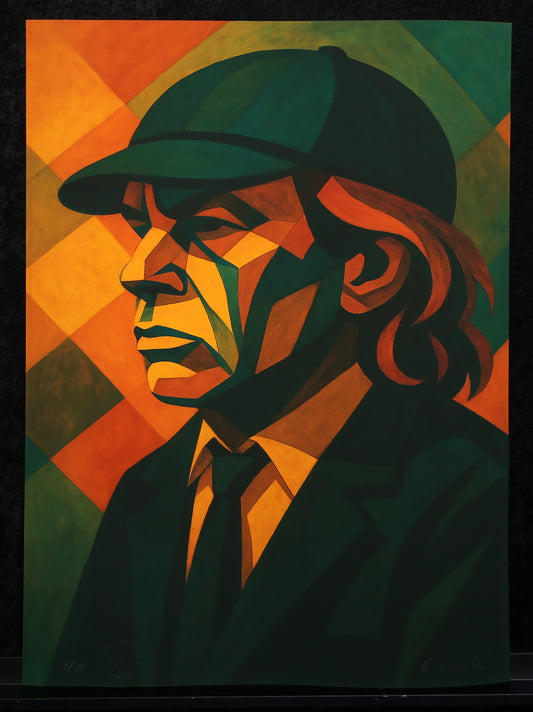 Moccha, Karmen - Angus Young - Giclée/Hahnemühle - signé à la main