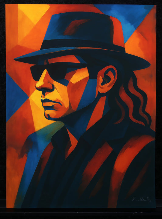 Moccha, Karmen - John Travolta - Giclée/Hahnemühle - handsigniert