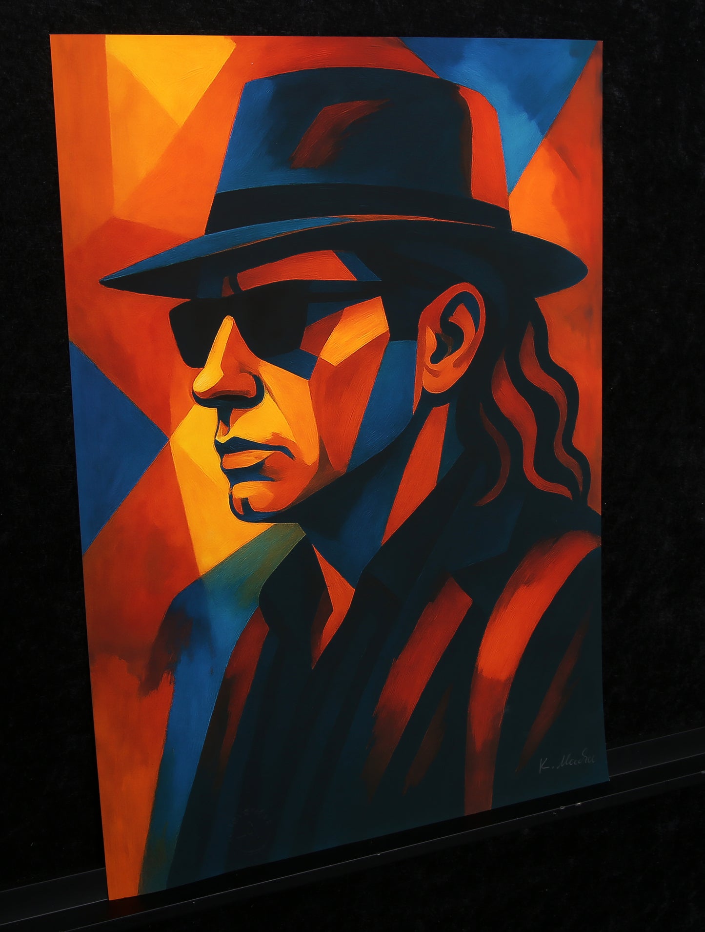 Moccha, Karmen - John Travolta - Giclée/Hahnemühle - handsigniert