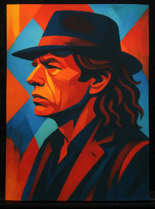Moccha, Karmen - Mick Jagger - Giclée/Hahnemühle - handsigniert