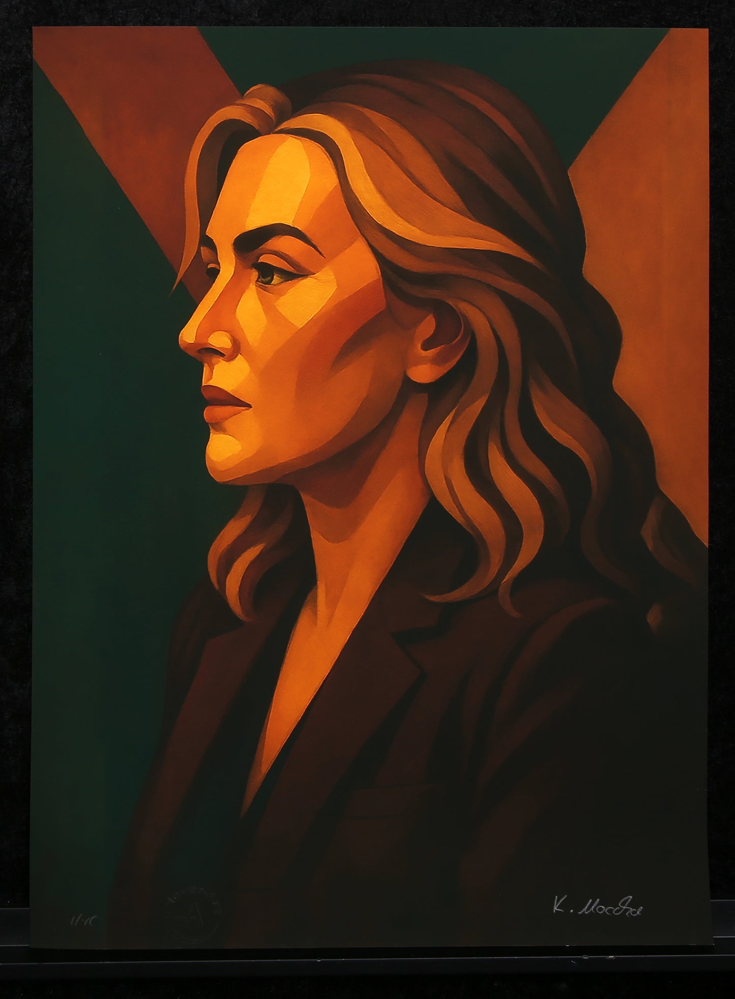 Moccha, Karmen - Kate Winslet - Giclée/Hahnemühle - handsigniert