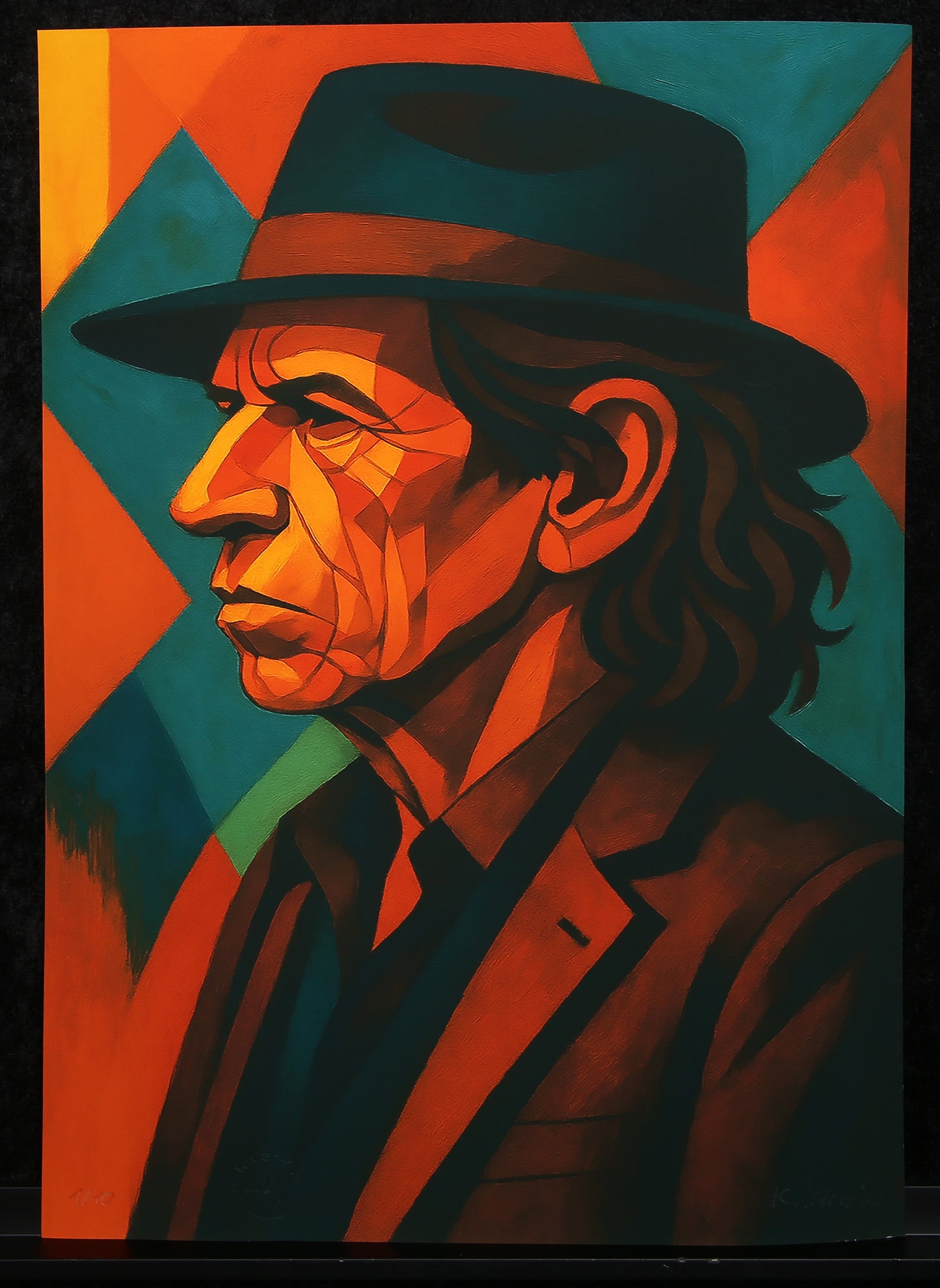Moccha, Karmen - Keith Richards - Giclée/Hahnemühle - hand signed