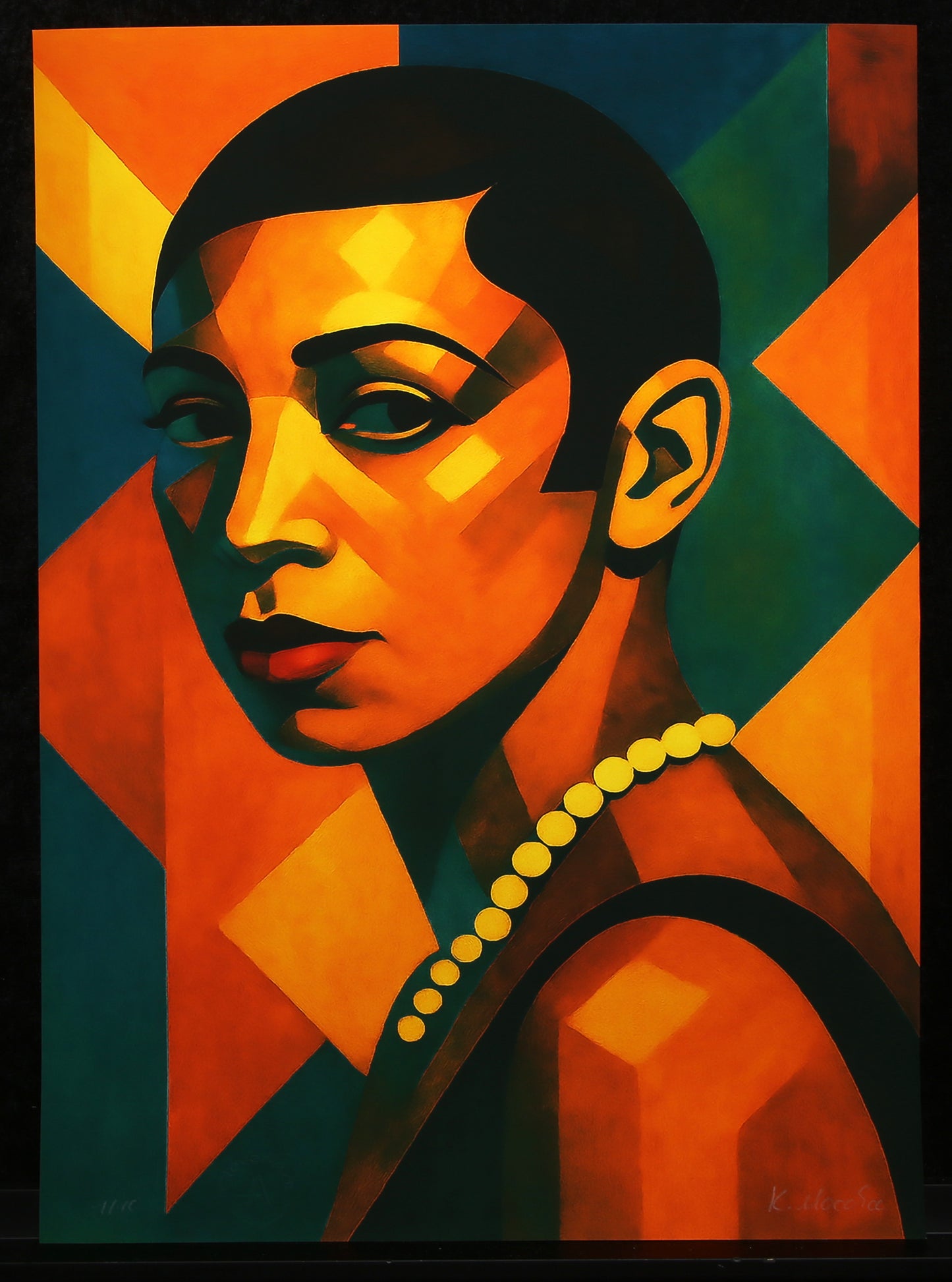 Moccha, Karmen - Josephine Baker - Giclée/Hahnemühle - handsigniert