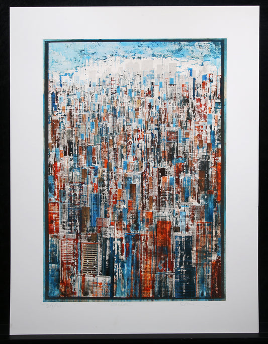 Salzmann, Gottfried - Big Apple - Giclee - handsigniert