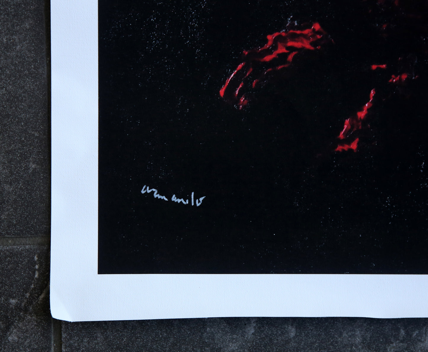 Armando - Het wiel, 2013 - Giclée on canvas (large) - hand signed 