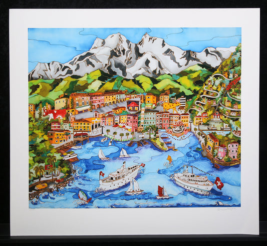 Pergola, Linnea - Lugano - Switzerland - Giclée - hand signed