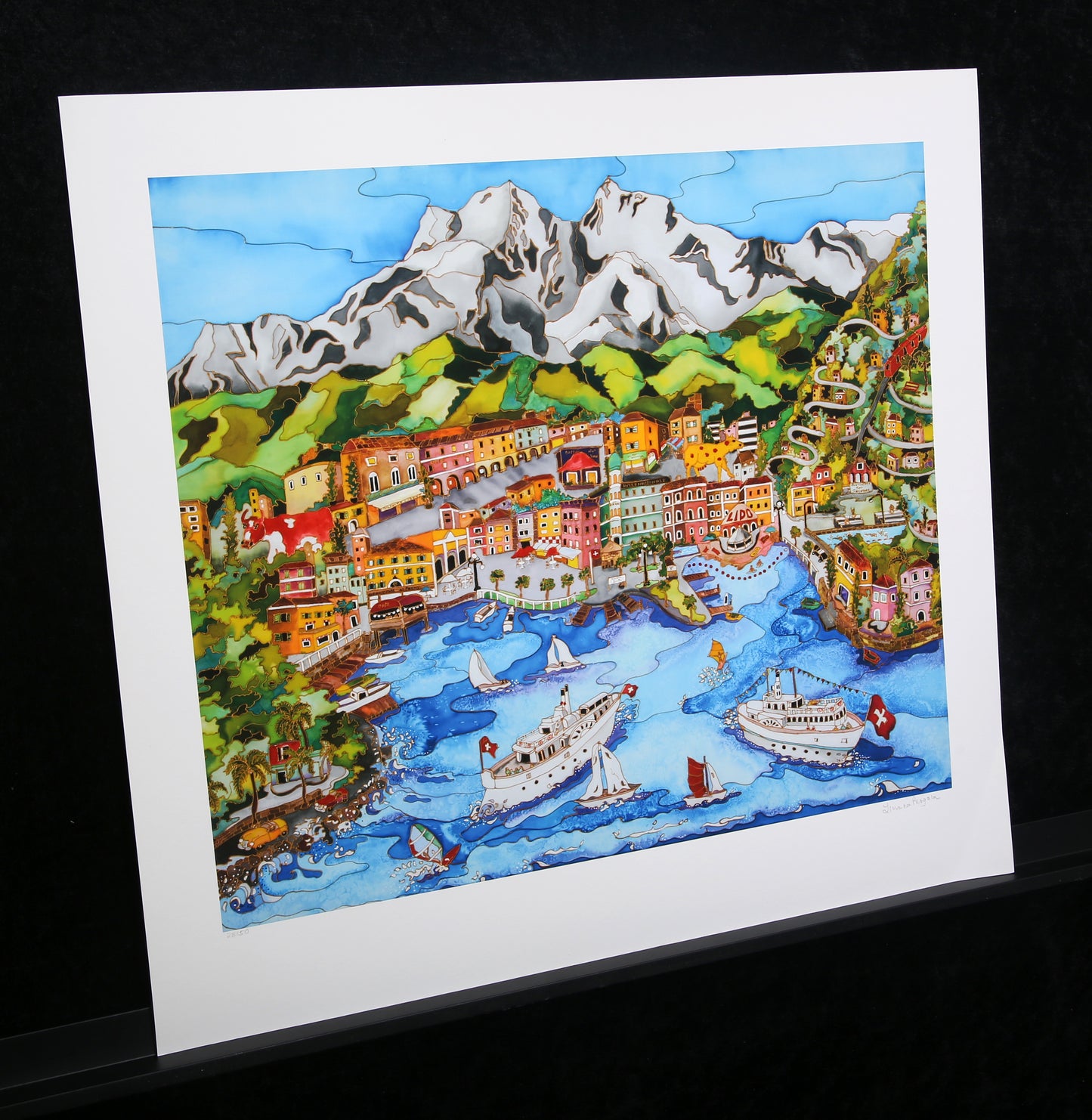 Pergola, Linnea - Lugano - Switzerland - Giclée - hand signed