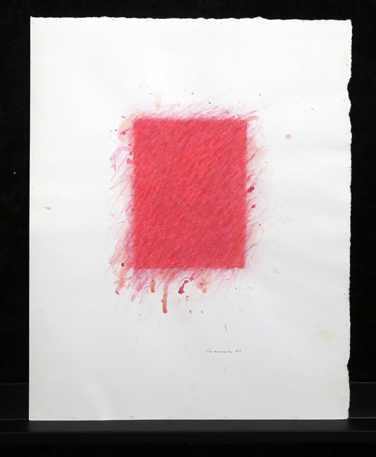 Berner, Bernd - ohne Titel - 1981 - Gouache + Kreide auf Bütten - handsigniert