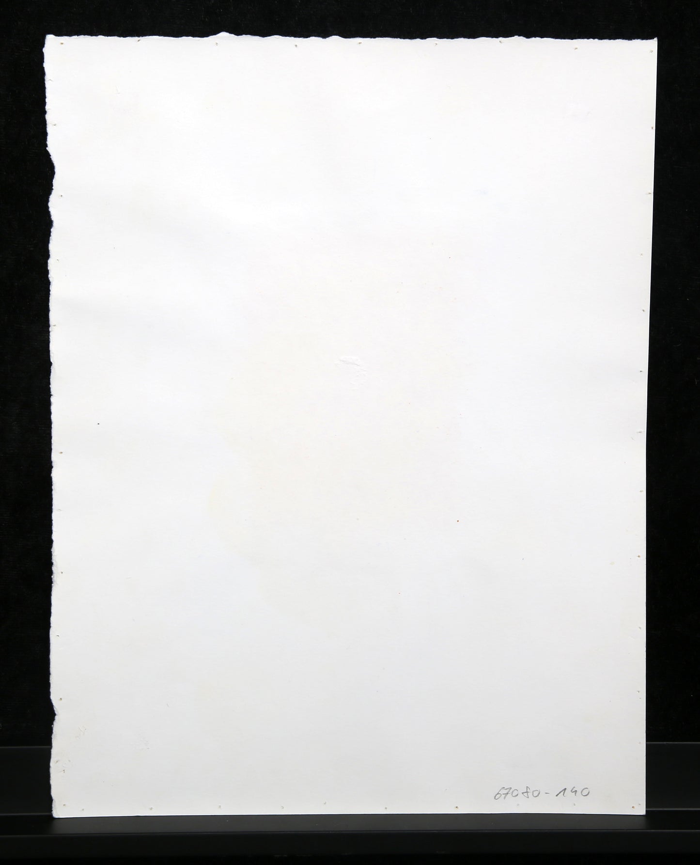 Berner, Bernd - ohne Titel - 1981 - Gouache + Kreide auf Bütten - handsigniert