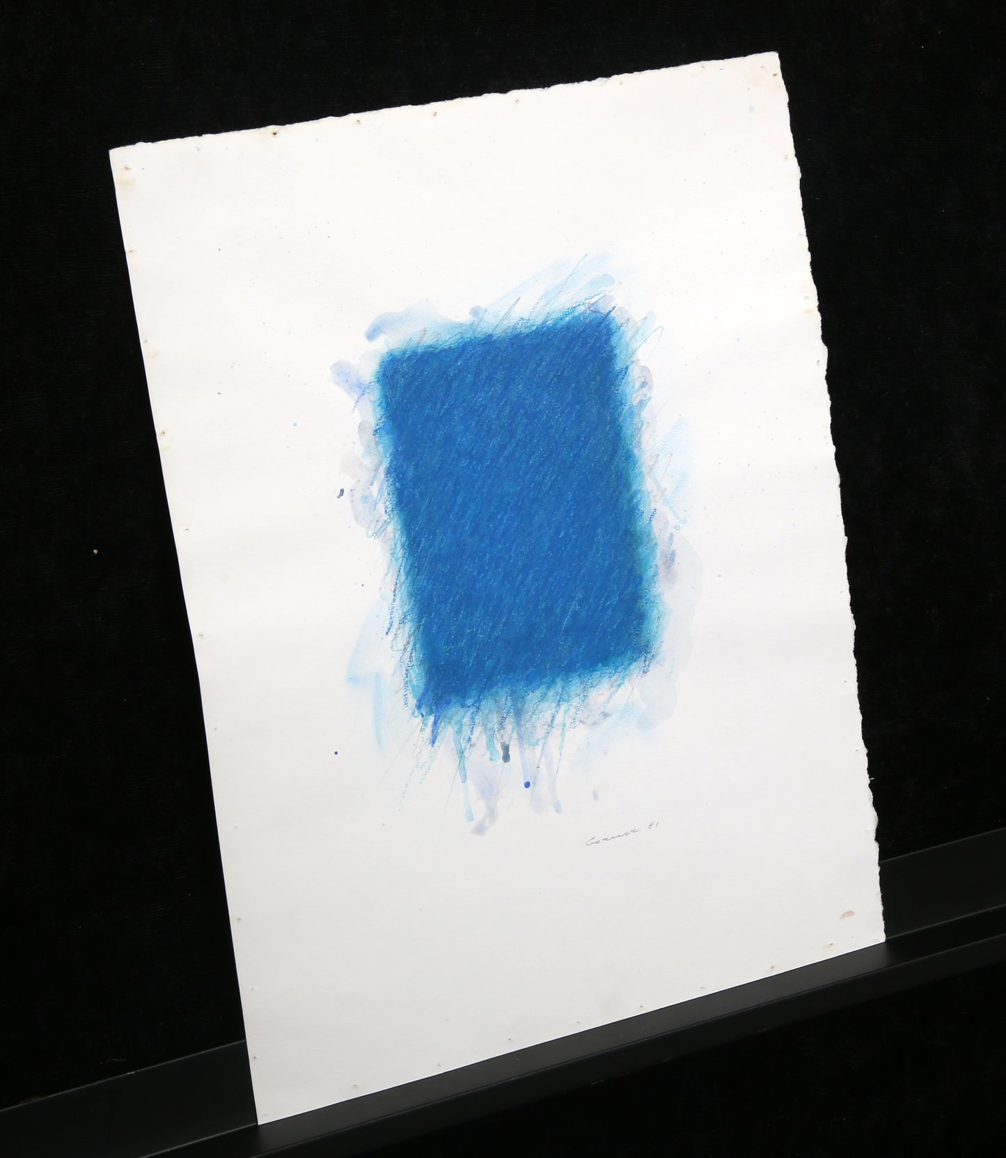 Berner, Bernd - ohne Titel - 1981 - Gouache + Kreide auf Bütten - handsigniert