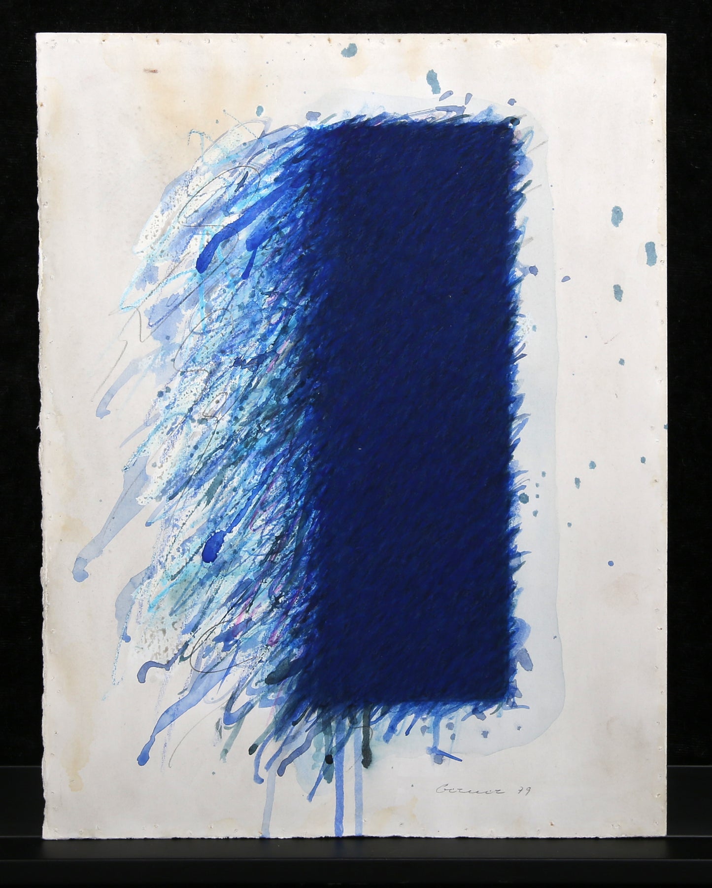 Berner, Bernd - ohne Titel - 1979 - Gouache auf Bütten - handsigniert