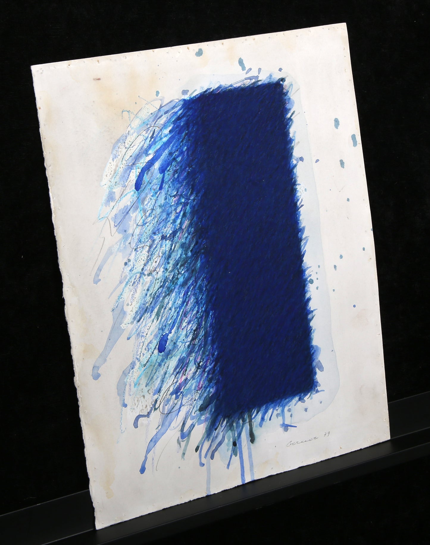 Berner, Bernd - ohne Titel - 1979 - Gouache auf Bütten - handsigniert
