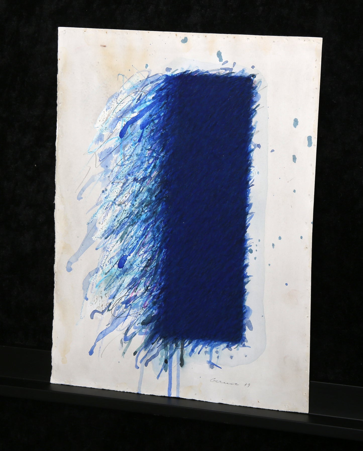 Berner, Bernd - ohne Titel - 1979 - Gouache auf Bütten - handsigniert