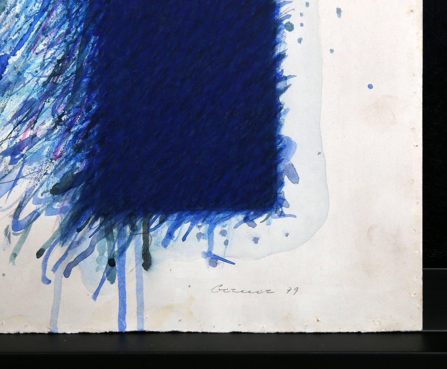 Berner, Bernd - ohne Titel - 1979 - Gouache auf Bütten - handsigniert
