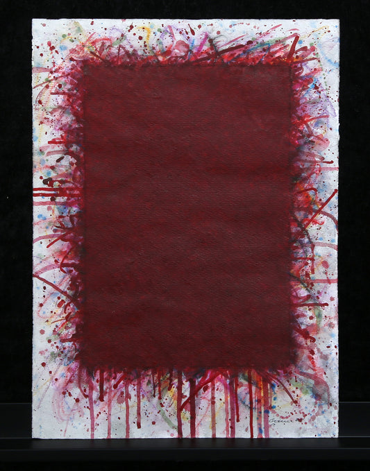 Berner, Bernd - ohne Titel - 1985 - Gouache auf Bütten - handsigniert