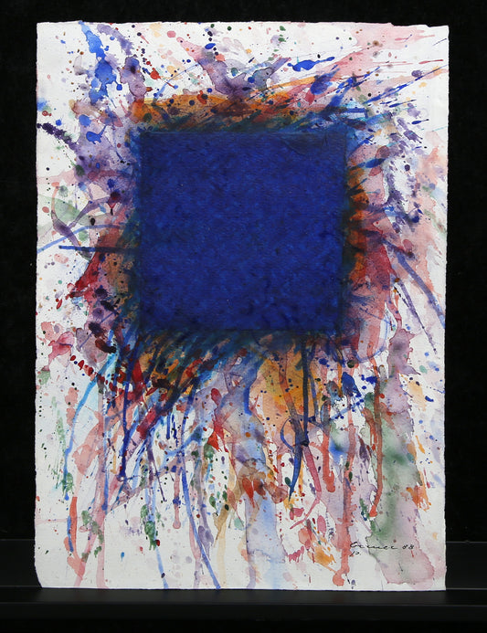 Berner, Bernd - ohne Titel - 1988 - Gouache auf Bütten - handsigniert