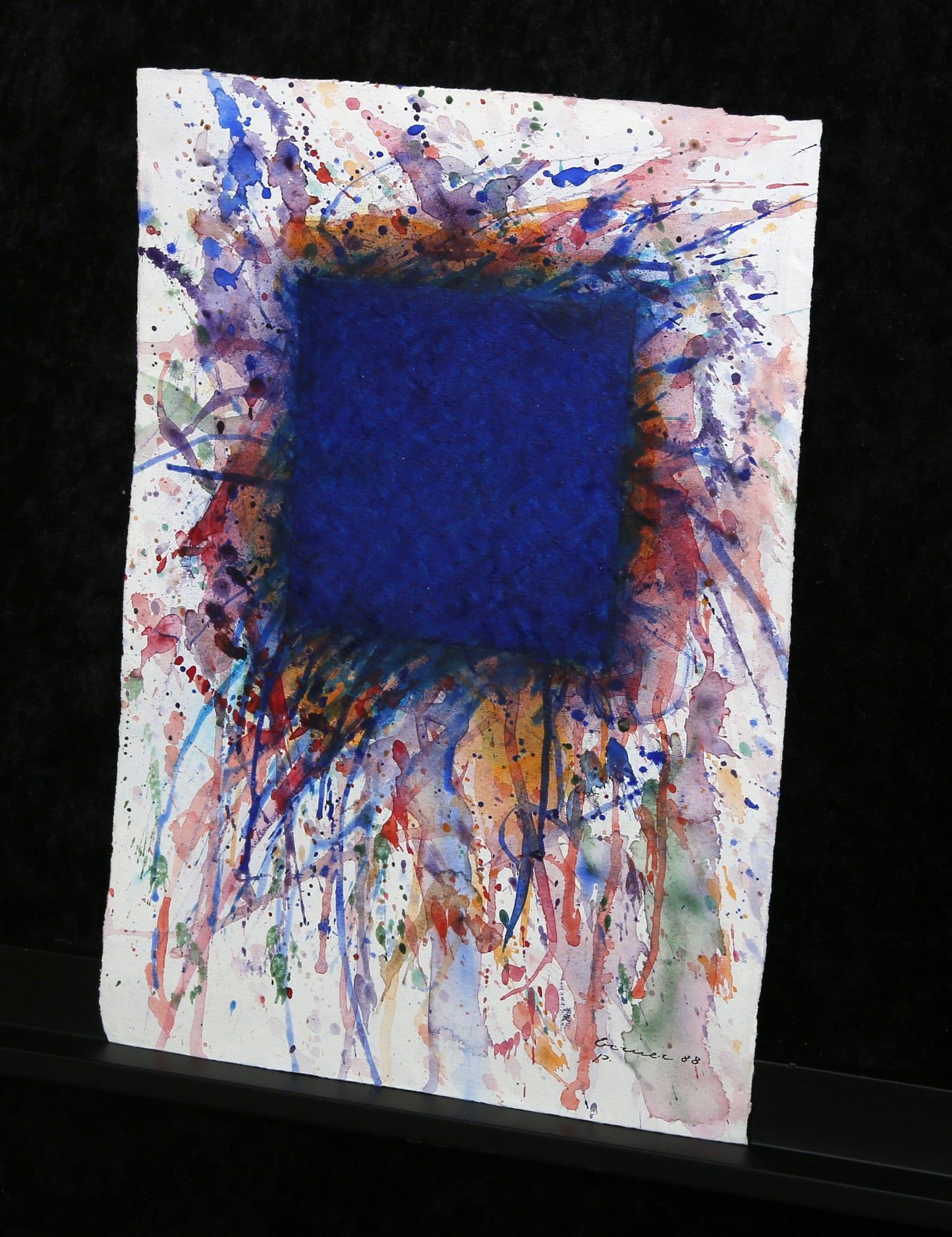 Berner, Bernd - ohne Titel - 1988 - Gouache auf Bütten - handsigniert