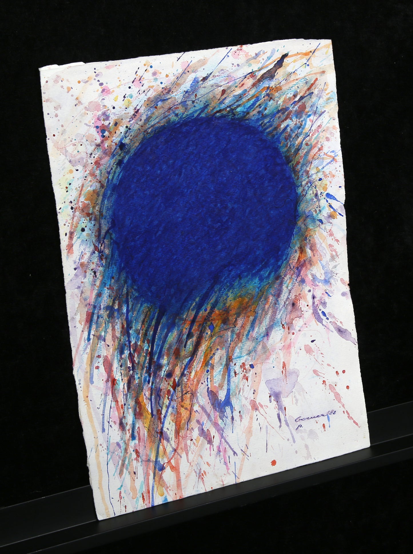 Berner, Bernd - ohne Titel - 1988 - Gouache auf Bütten - handsigniert